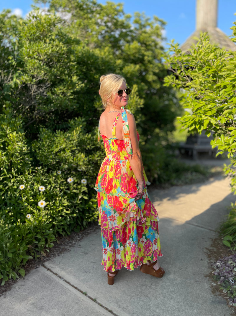 Waves of Summer, Maxi Dress