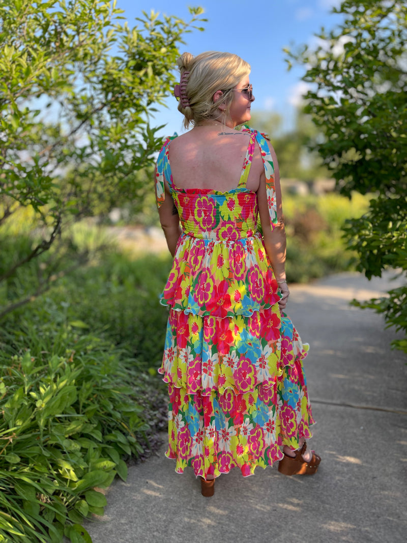 Waves of Summer, Maxi Dress